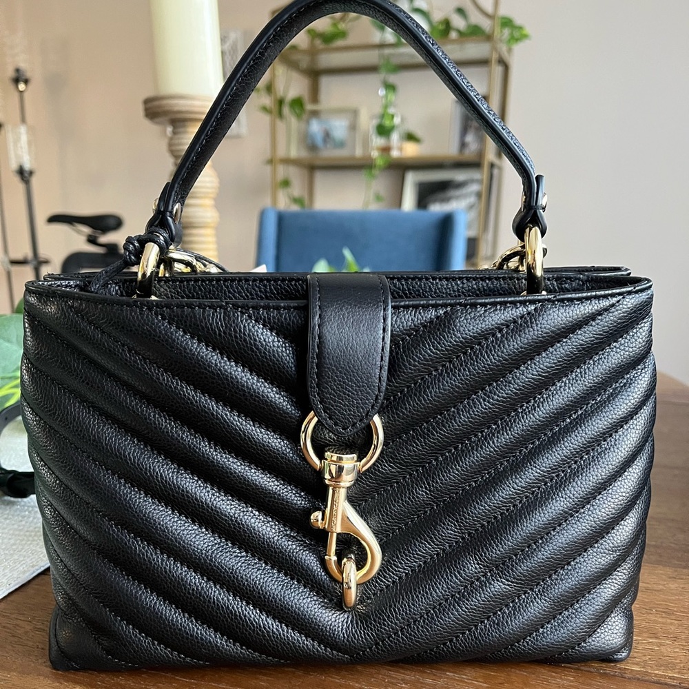 NWT REBECCA MINKOFF Edie Top Handle satchel